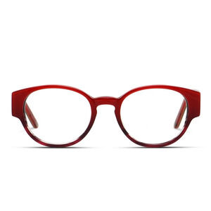 MUSE 35-001200 RED TORTUISE MULTI ROUND RX EYEGLASSES FRAMES 47-18-145